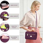 Gloria | Nylon Waterproof Crossbody Messenger Bag