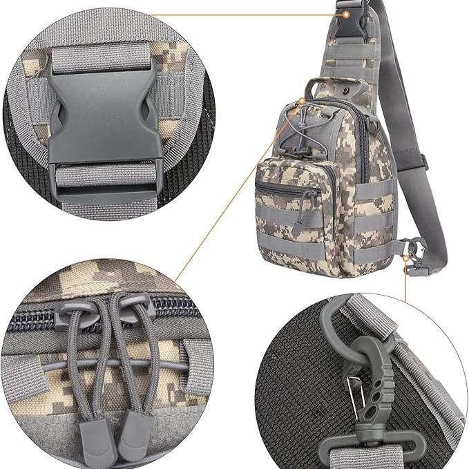 Dorian | Rugged and Functional Tactical Design Crossbody Bag
