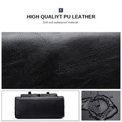 Khian | Leather Crossbody Laptop Travel Messenger Bag