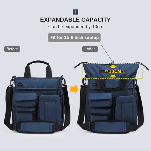Nixon | Versatile Waterproof Laptop Messenger Bag