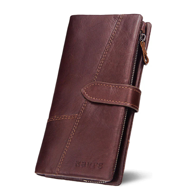 Teresa | RFID-Secure Vintage Leather Travel Wallet