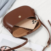 Kira | Women's Retro Saddle Leather Crossbody Handbag