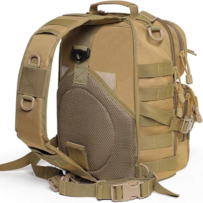 Sincere | Men's Tactical Large Travel Crossbody Sling Bag