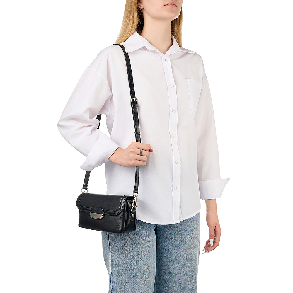 Liv | Stylish Buckle Closure Crossbody Sling Bag