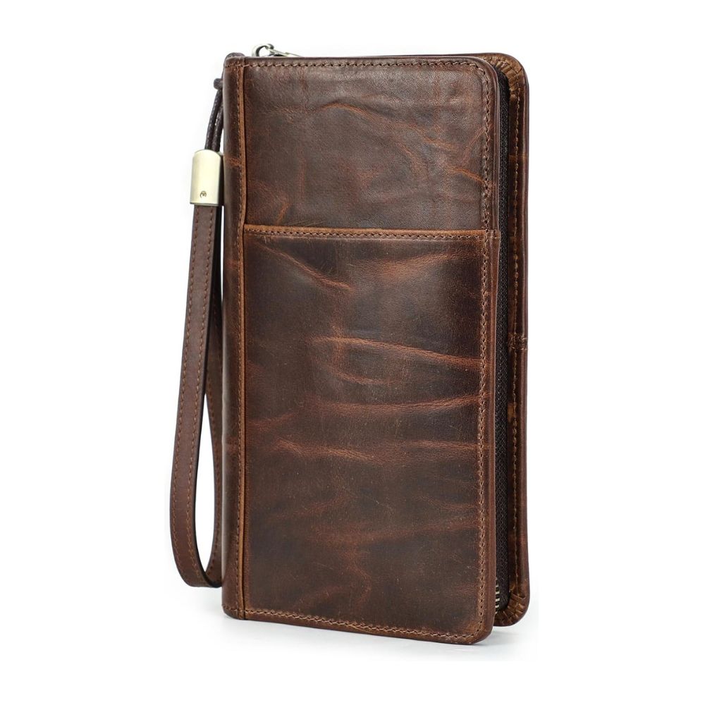 August | Elegant & Timeless Multi-Compartments Travel Wallet