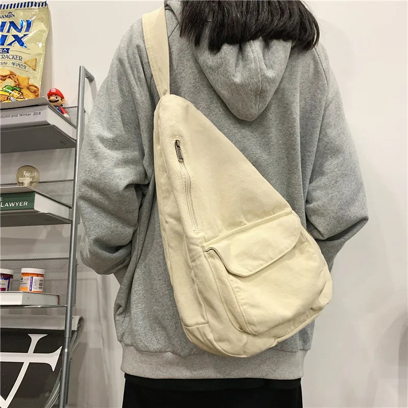 Flora | Women's Canvas Crossbody Messenger Sling Bag