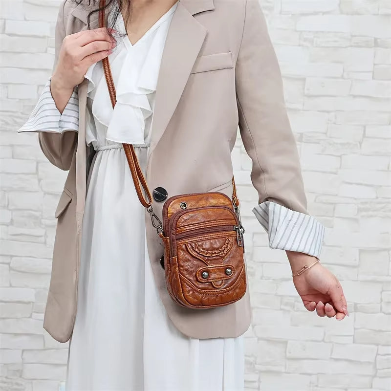 Milan | Vintage-Inspired Style Small Crossbody Sling Bag