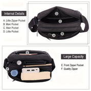 Justice | Compact Crossbody Messenger Bag