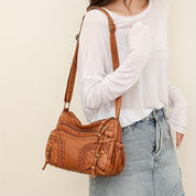 Amiri | Woven Detail Travel Crossbody Bag