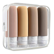 Zoya | Travel Toiletries Bottles | 4 Pack