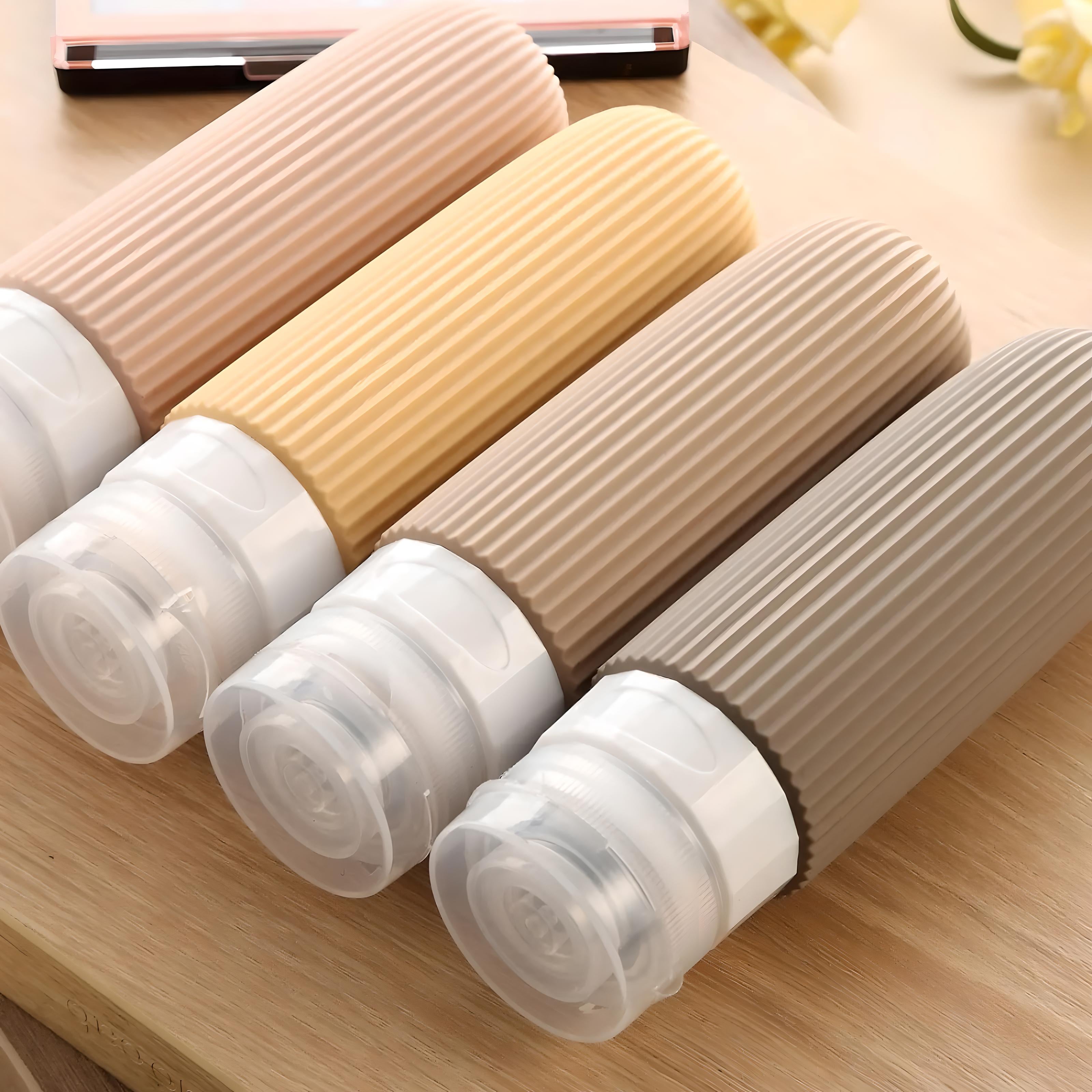 Zoya | Travel Toiletries Bottles | 4 Pack