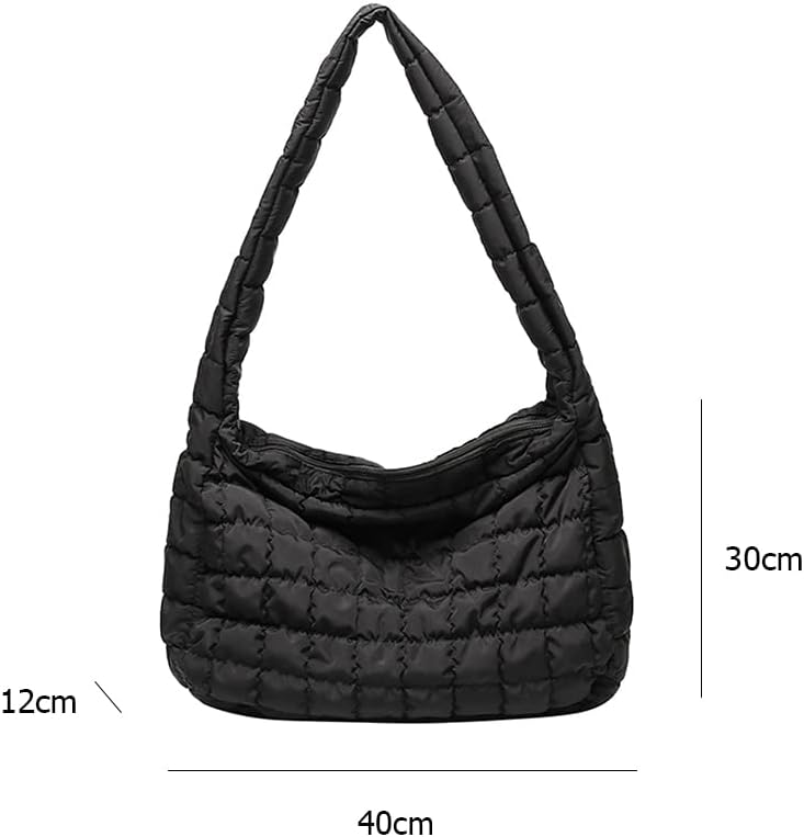 Yareli | Quilted Crossbody Tote Bag