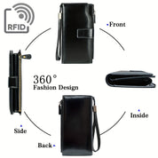 Tiffany | Timeless Multi-Slot RFID-Secure Travel Wallet
