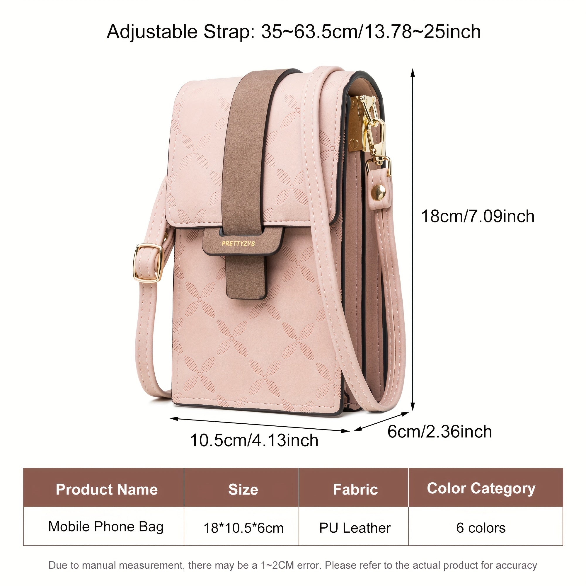 Della | Compact Anti-Theft Crossbody Bag