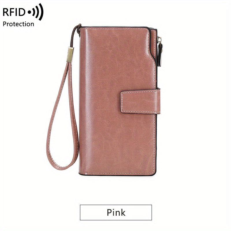 Tiffany | Timeless Multi-Slot RFID-Secure Travel Wallet