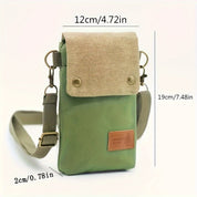 Cielo | Retro Canvas Small Crossbody Mobile Phone Bag