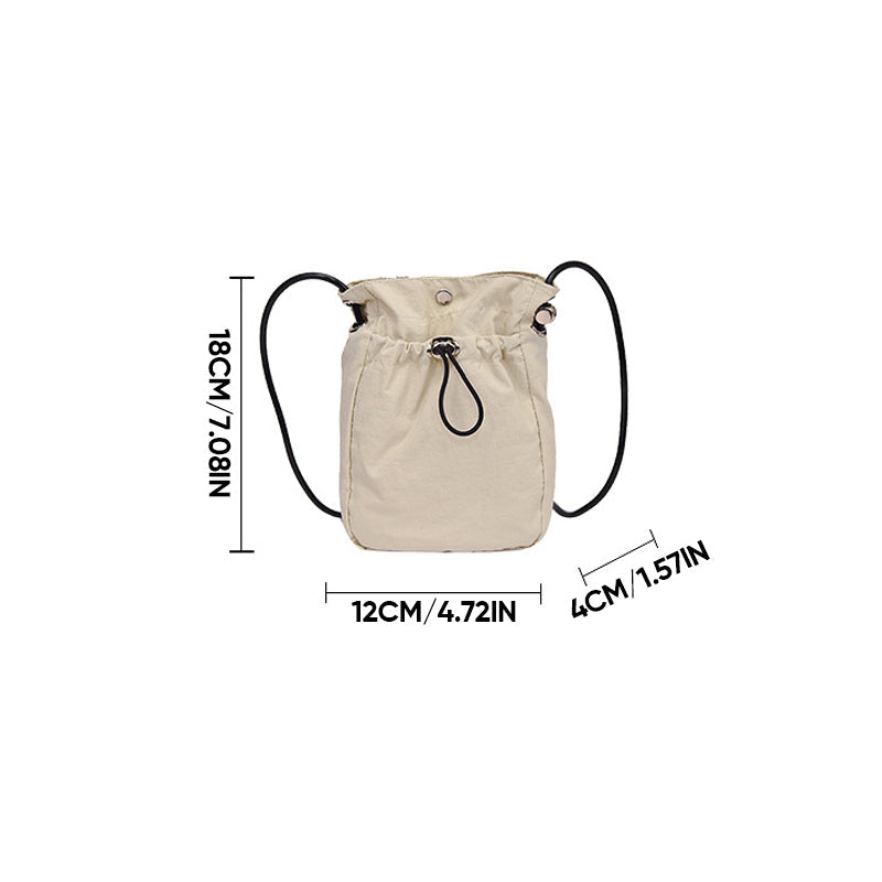 Marie | Compact Drawstring Crossbody Bag