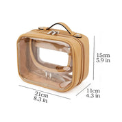 Baylee | Clear Crossbody Travel Cosmetic Bag Organiser