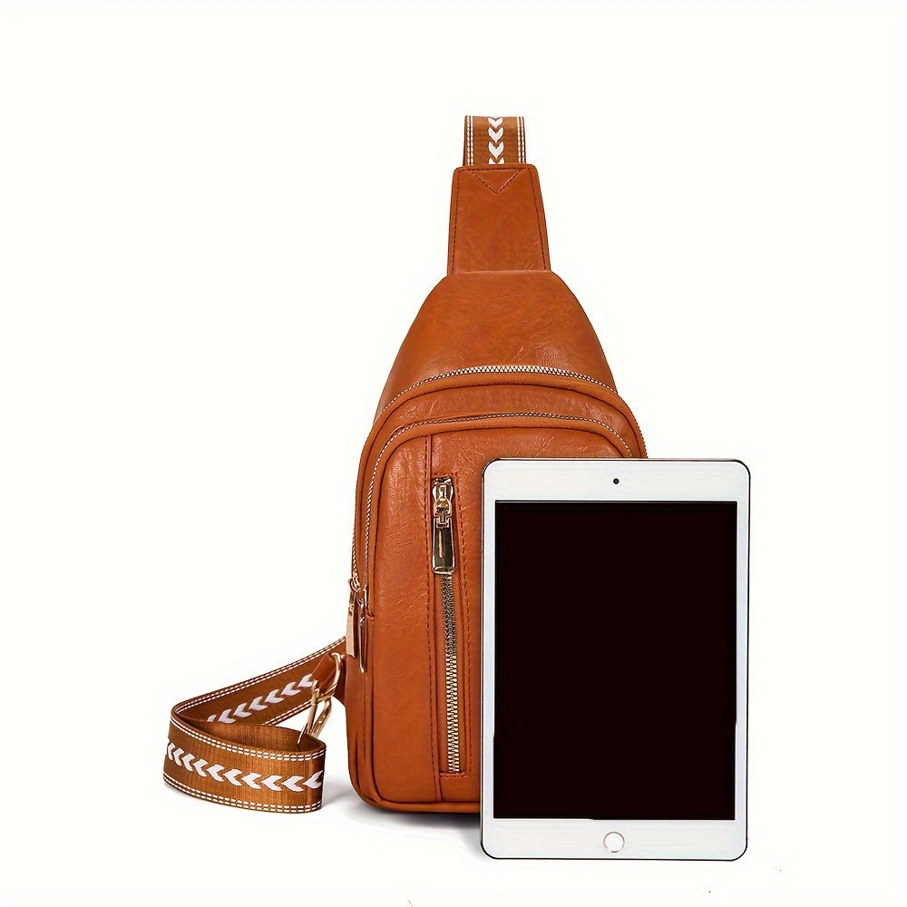 Zaria | Vintage Charm Large Crossbody Bag