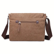 Azariah | Men's Vintage Canvas Crossbody Messenger Travel Bag