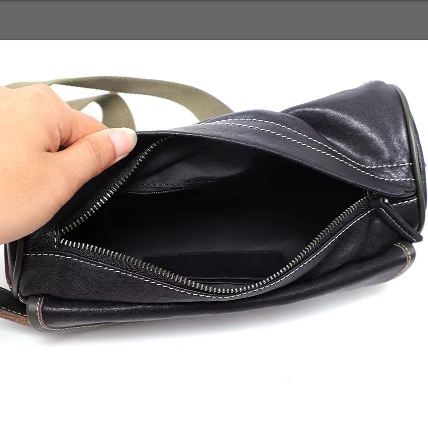 Ethan | Sleek & Minimalist Multi-Compartments Crossbody Handbag