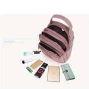 Mylah | Minimalist Solid Nylon Crossbody Small Handbag