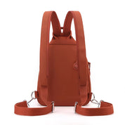 Amayah | Water-Resistant Oxford Crossbody Sling Bag Convertible Backpack