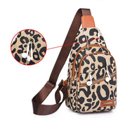 Franchesca | Chic Leopard Women's Crossbody Sling Bag