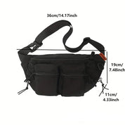 Cassius | Men's Outdoor Crossbody Messenger Sling Bag