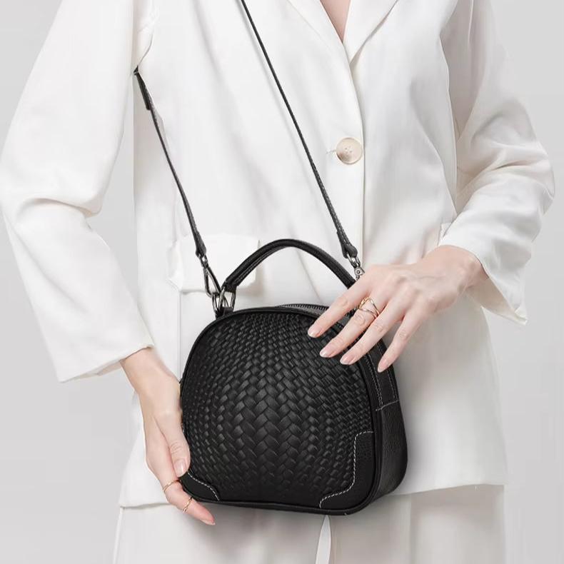 Novah | Chic Round Crossbody Sling Handbag