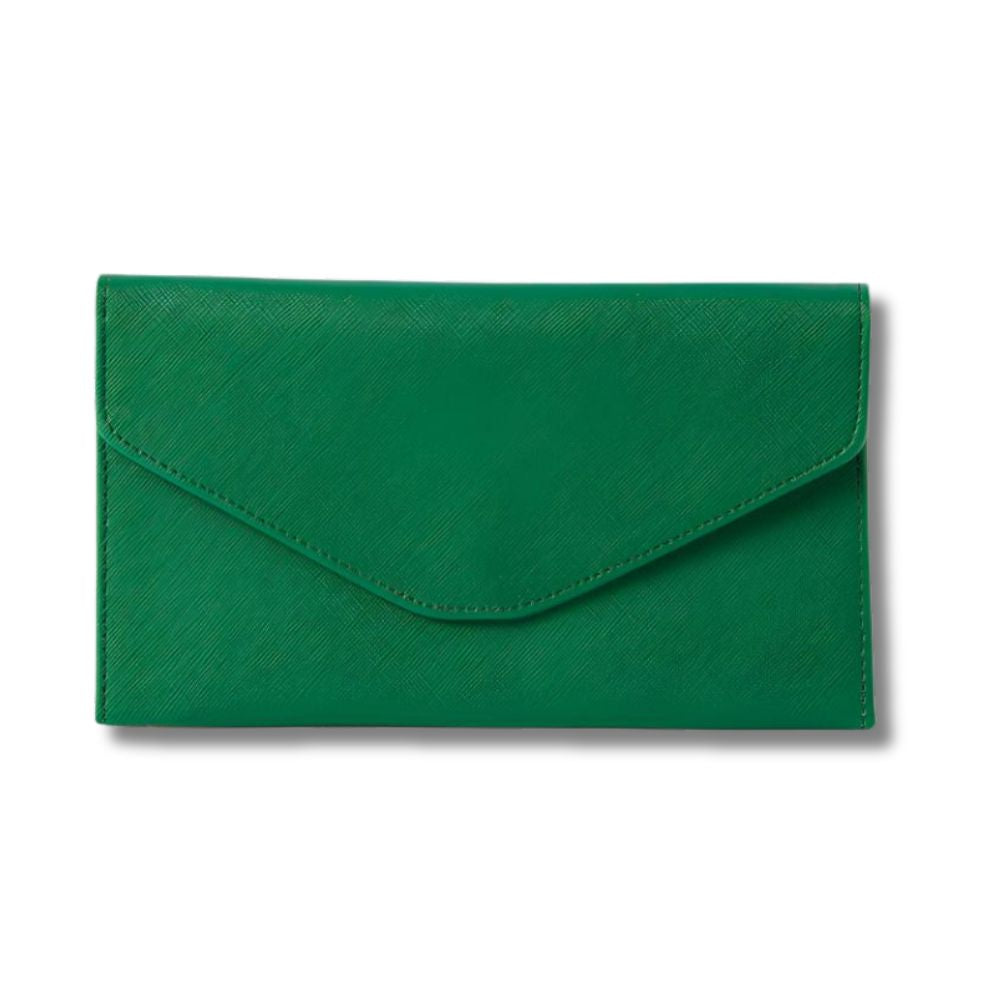 Alexia | Green Travel Wallet Passport Holder