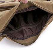Rio | Canvas Crossbody Messenger Bag