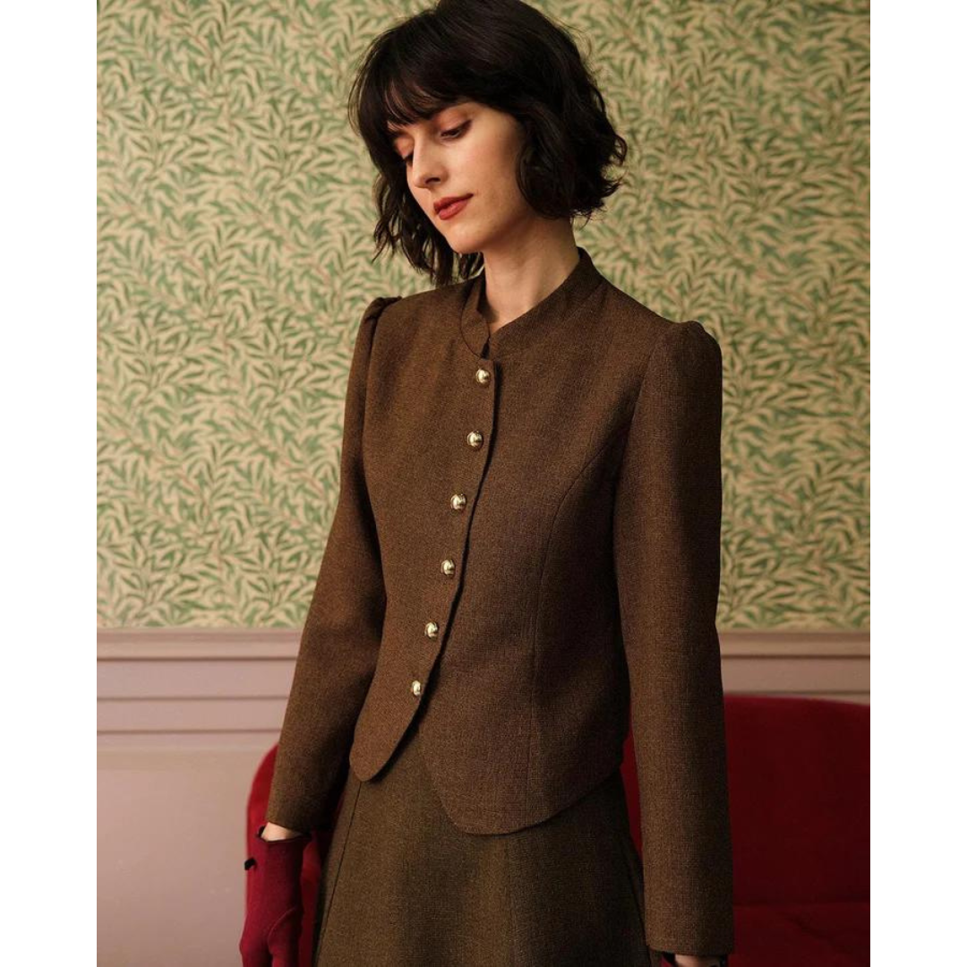 Amandine | Women's Classic Vintage Blazer | Short