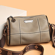 Leyla | Compact Triple-Zip Crossbody Bag