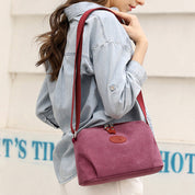 Lorah | Secure-Zip Canvas Crossbody Bag