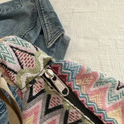 Livia | Women's Bohemian Canvas Crossbody Messenger Bag
