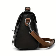 Mallory | Women's Retro Buckle Leather Crossbody Handbag