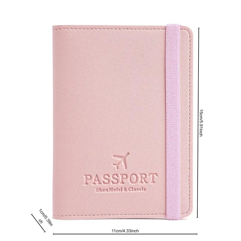 Ailany | RFID Blocking Passport Card Holder Travel Wallet