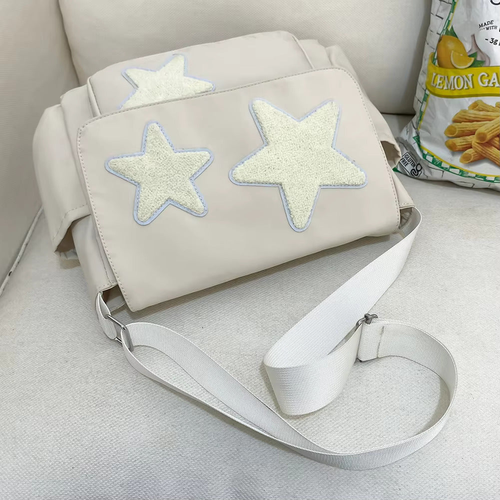 Madeleine | Y2K Star Grunge Crossbody Messenger Bag