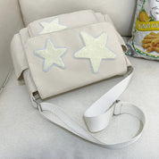 Madeleine | Y2K Star Grunge Crossbody Messenger Bag