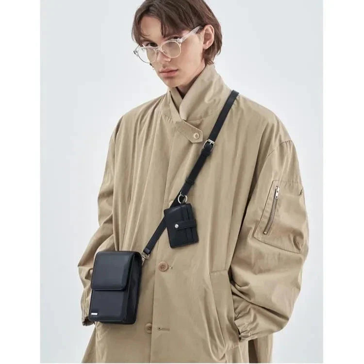 Zachariah | PU Leather Small Crossbody Sling Bag