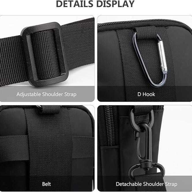 Davison | Lightweight & Portable Tactical Crossbody Waist Pack