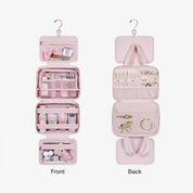 Zora Clear Hanging Toiletry Organizer for Space-Saving Convenience