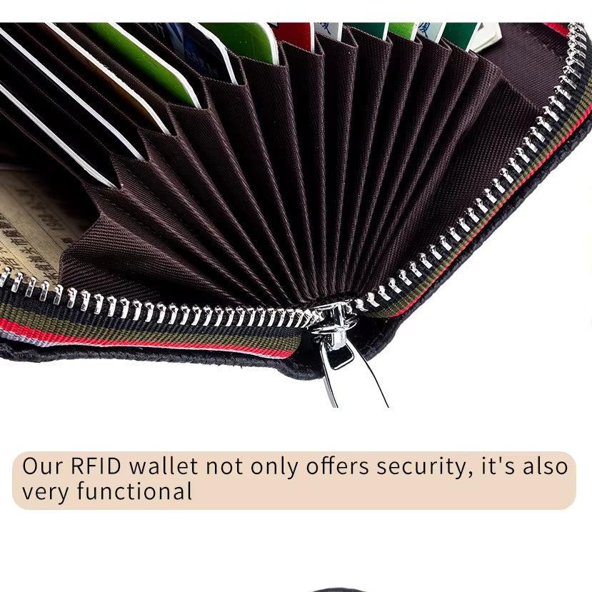 Madalyn | RFID-Blocking Faux Leather Travel Wallet