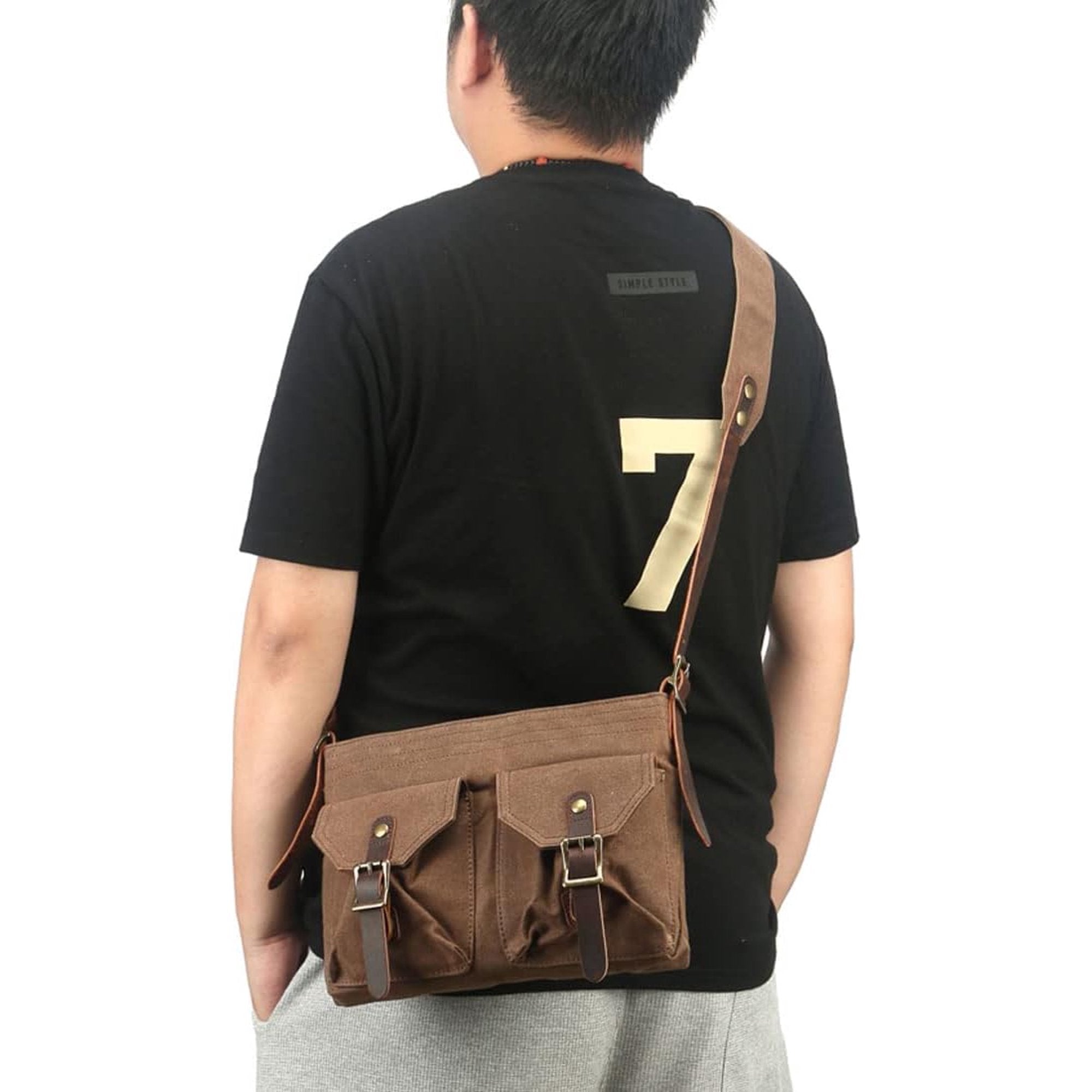 Murphy | Rugged, Stylish, & Practical Crossbody Messenger Bag