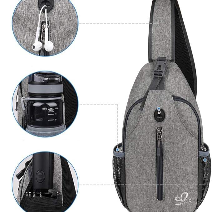 Albert | Convertible Crossbody Sling Travel Bag