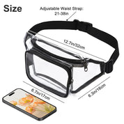 Destine | Clear Stadium Approved Waterproof Crossbody Bum Bag