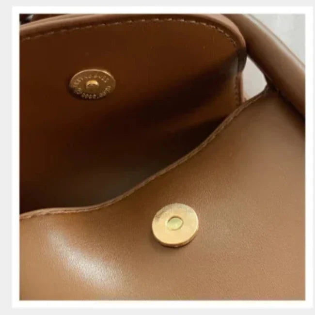 Sylvia | Mini Vintage Crossbody Sling Saddle Bag