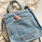 Lisa | Chic Denim Mini Crossbody Sling Handbag
