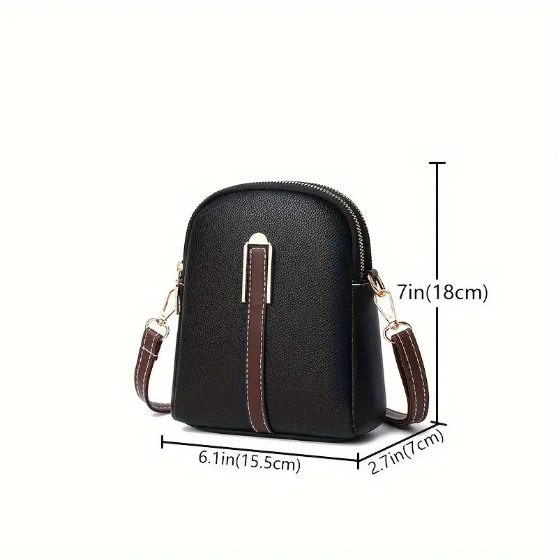 Carolina | Retro Mini Leather Crossbody Sling Bag